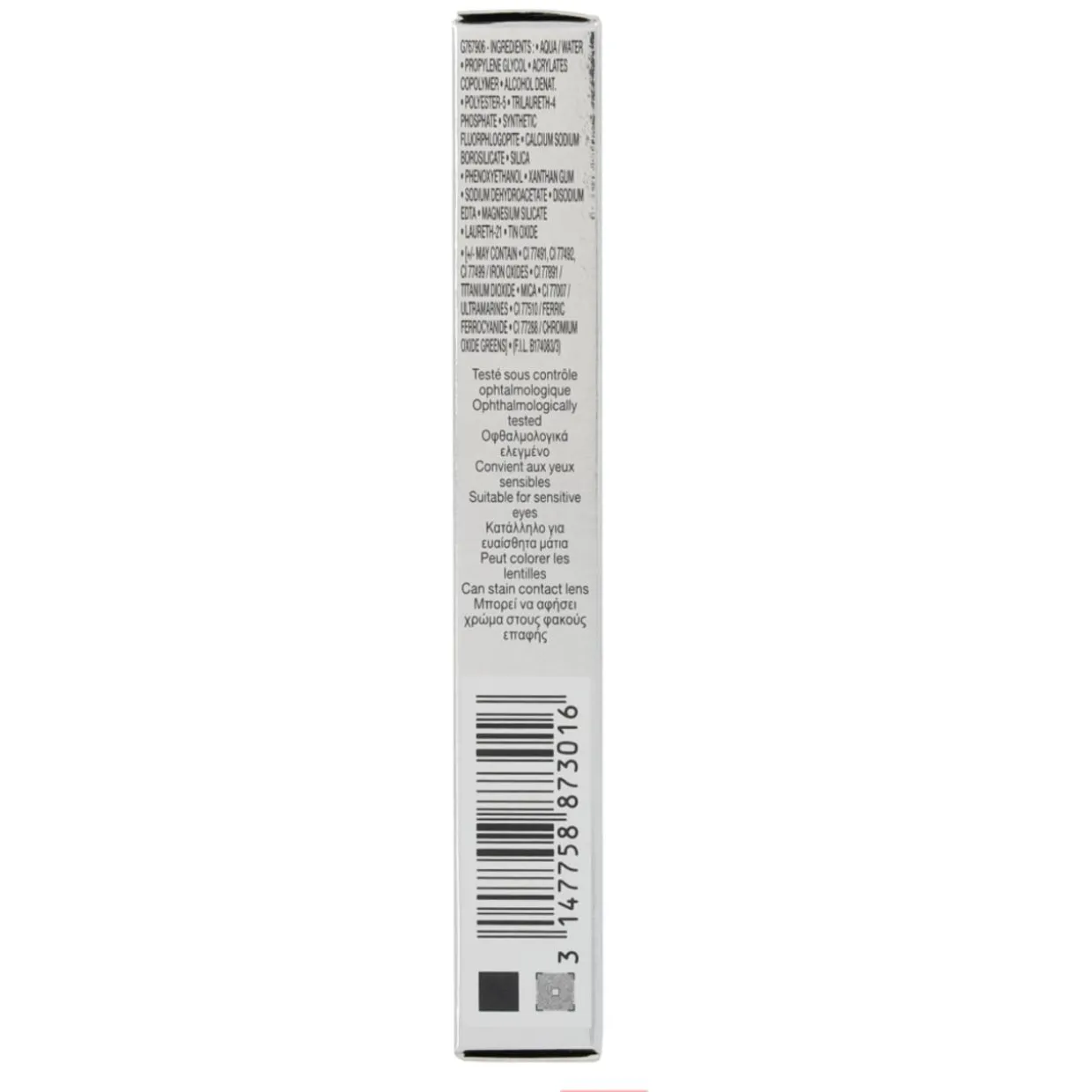 Rajauskynä, Lancome 1,4 ml Artliner Gentle Felt #01 Black Satin