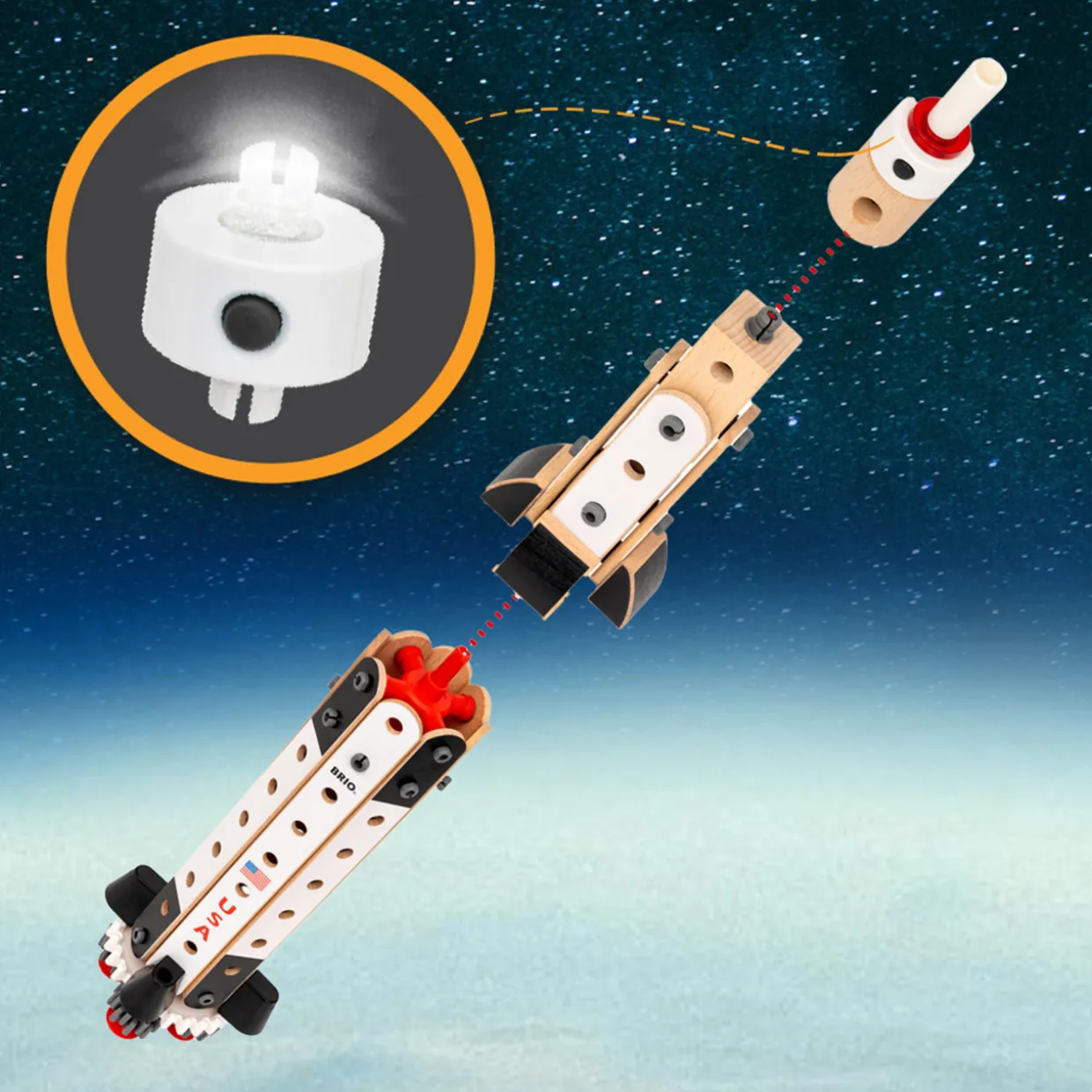 Rakennussetti Brio Apollo Saturn V 34607