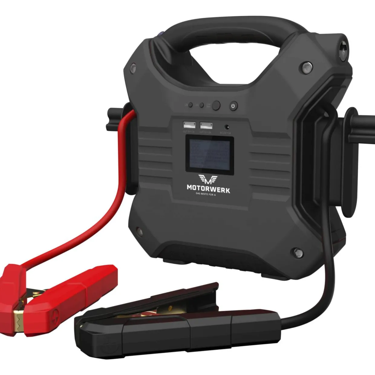 Raskaan kaluston apukäynnistin Motorwerk 12/24V 35000mAh