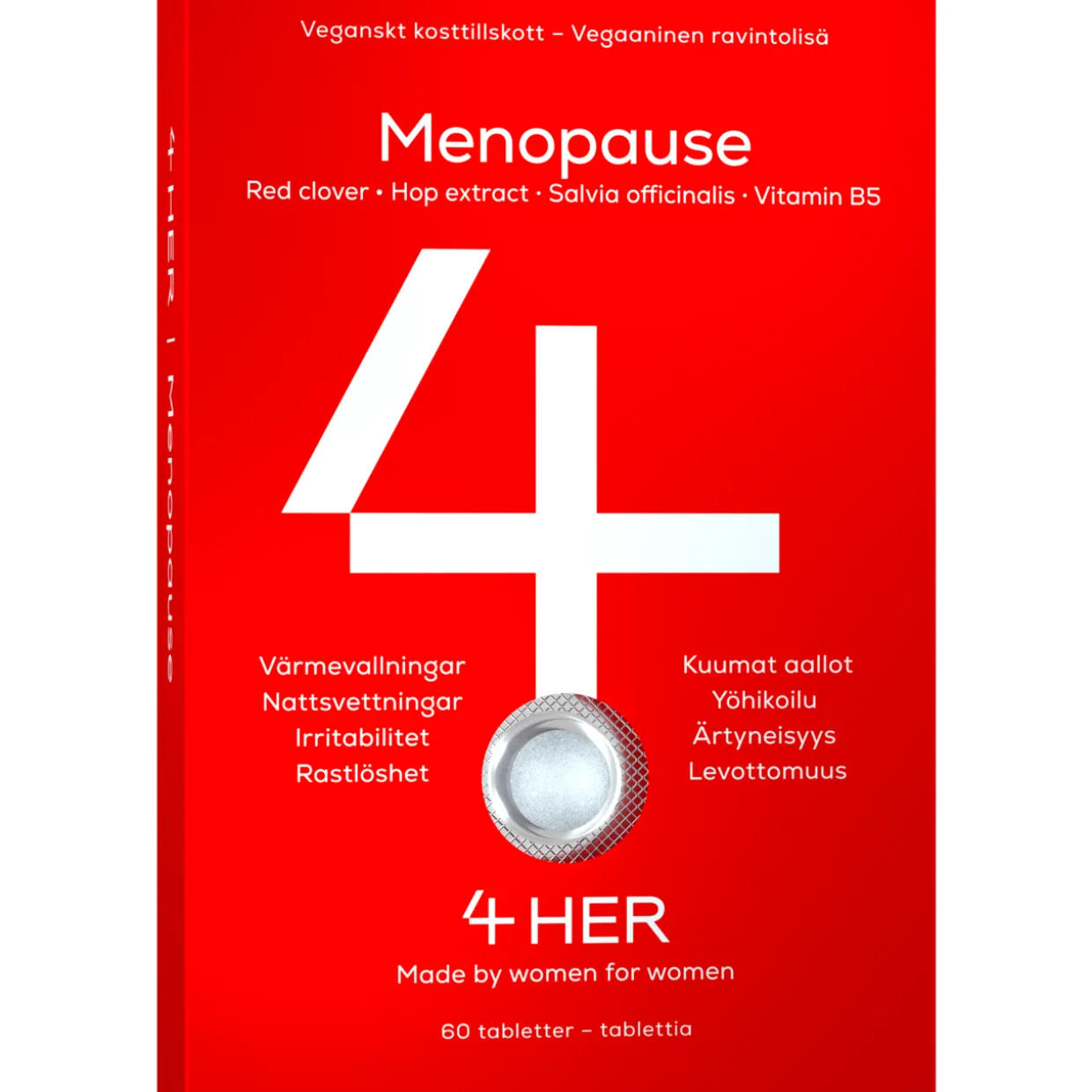 Ravintolisä 4Her 60 kpl Menopause