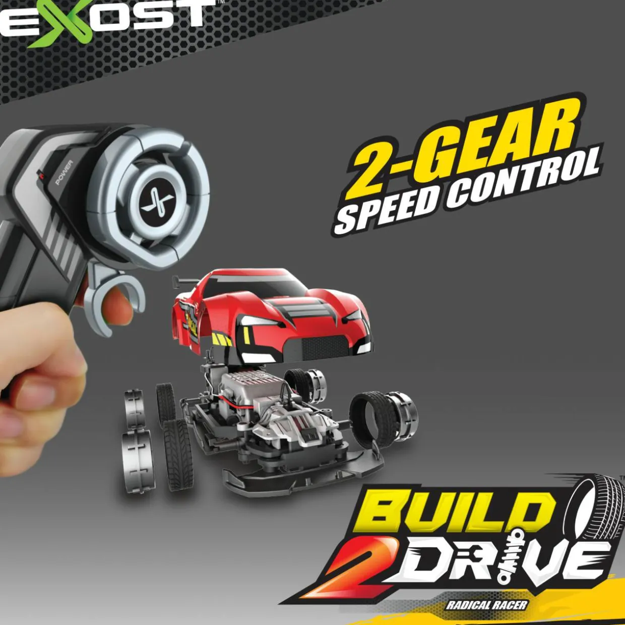 RC-auto Exost Build 2 Drive Radical Racer