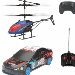 RC-auto ja RC-helikopteri