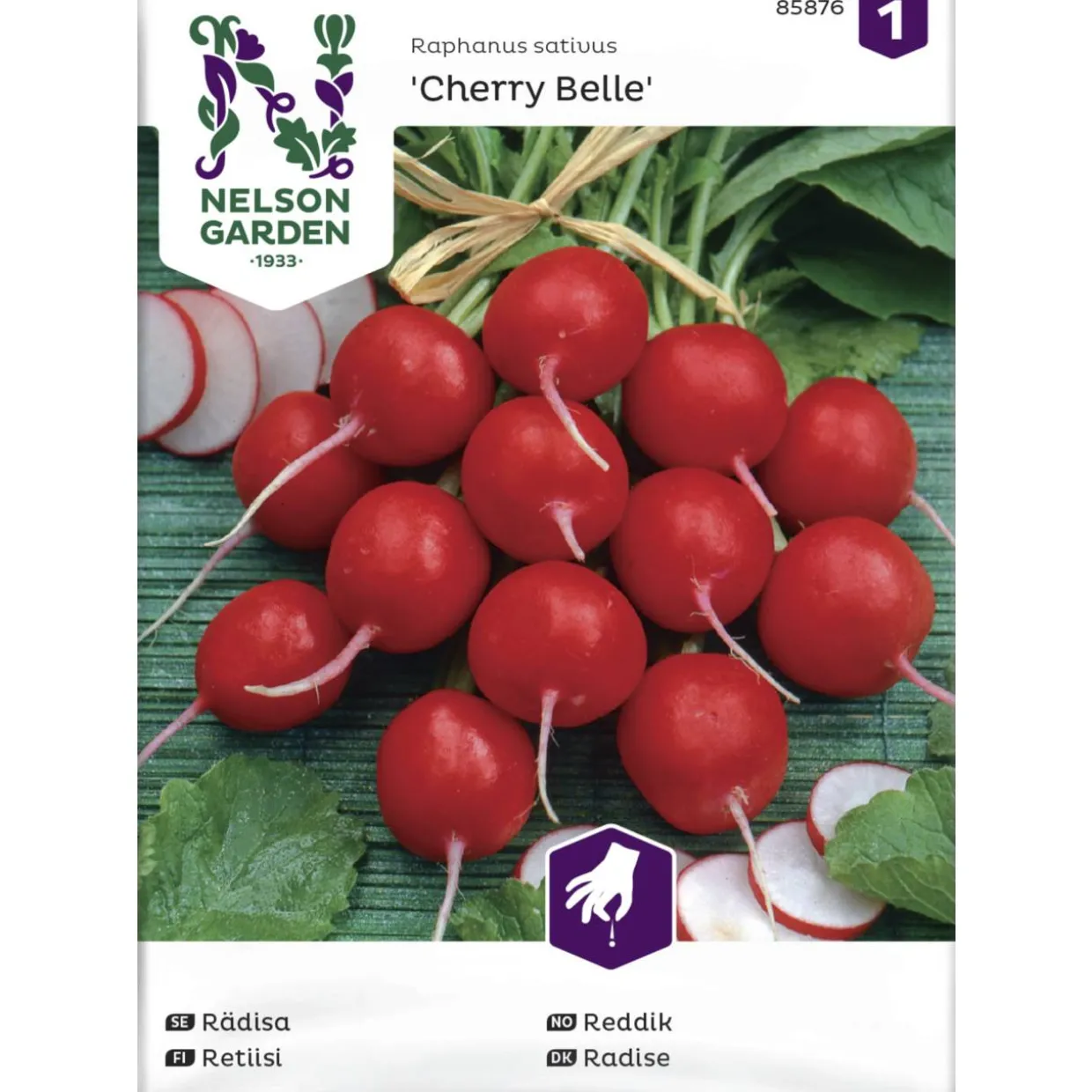 Retiisi siemen Nelson Garden Basic Cherry Belle