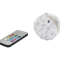 RGB LED-valaisin vesitiivis 3xAAA
