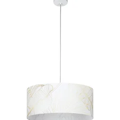 Riippuvalaisin EGLO Bucamaranga 40W Ø53cm valkoinen/kulta