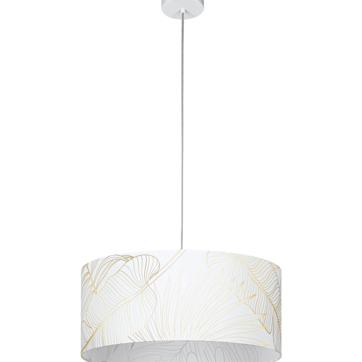 Riippuvalaisin EGLO Bucamaranga 40W Ø53cm valkoinen/kulta
