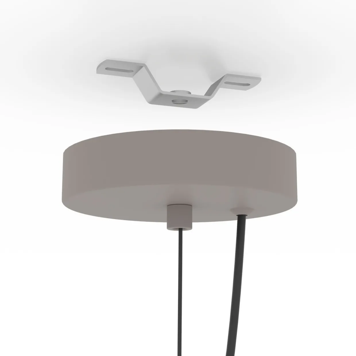 Riippuvalaisin EGLO Camasca 40W Ø28cm taupe