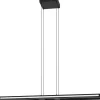 Riippuvalaisin EGLO conncect.z Salvilanas-z led 33W 116x20cm musta/valkoinen