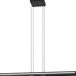 Riippuvalaisin EGLO conncect.z Salvilanas-z led 33W 116x20cm musta/valkoinen