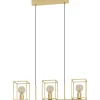 Riippuvalaisin EGLO Cumiole 3x40W 78x15cm kulta