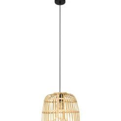 Riippuvalaisin EGLO Glyneath 40W Ø37,5cm rottinki/musta