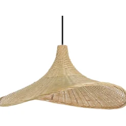 Riippuvalaisin EGLO Haxey 40W Ø50cm rottinki/musta