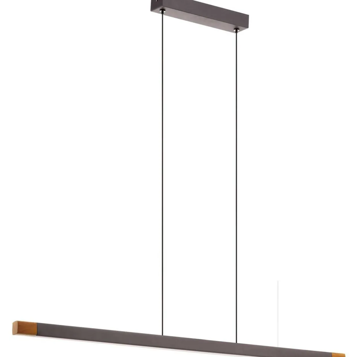 Riippuvalaisin EGLO Lisciana led 18W 87,5x3,5cm puu/harmaa/valkoinen
