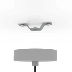 Riippuvalaisin EGLO Twicken 40W Ø22cm harmaa/kulta