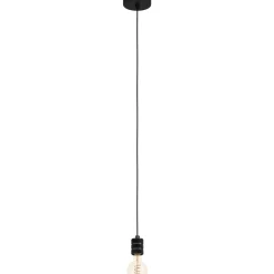 Riippuvalaisin EGLO Yorth 40W Ø5cm mattamusta/musta