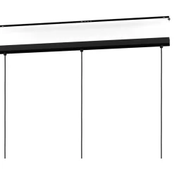 Riippuvalaisin 3-os EGLO Kilnsdale 3x40W 81x11cm musta/puu