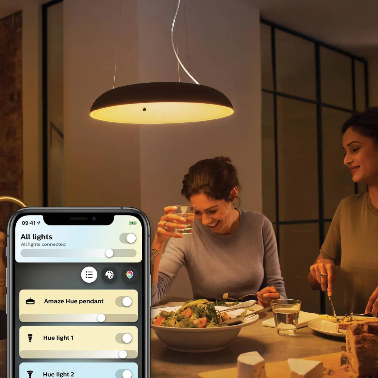 Riippuvalaisin Philips Hue Amaze, valkoinen