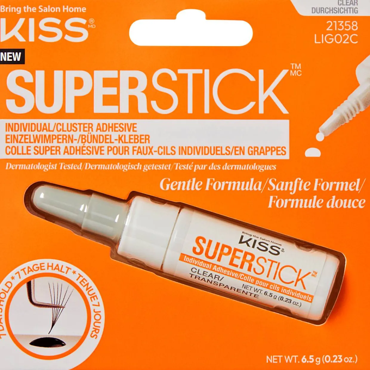 Ripsiliima Kiss 6,5 g Superstick ripsitupsuille