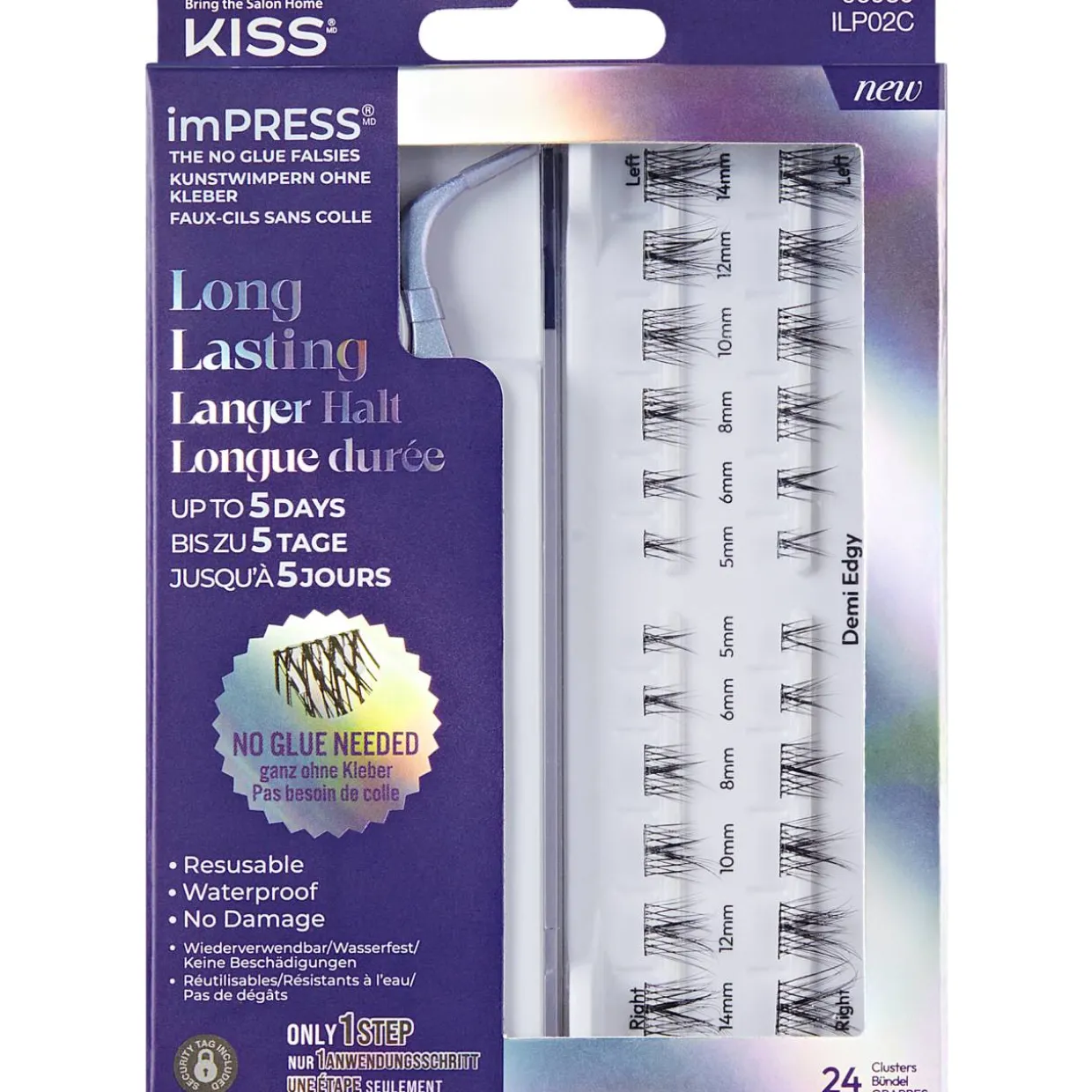 Ripsitupsut Kiss ImPRESS Long Lasting 02