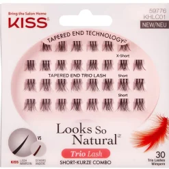 Ripsitupsut Kiss 30 kpl Looks So Natural Trio