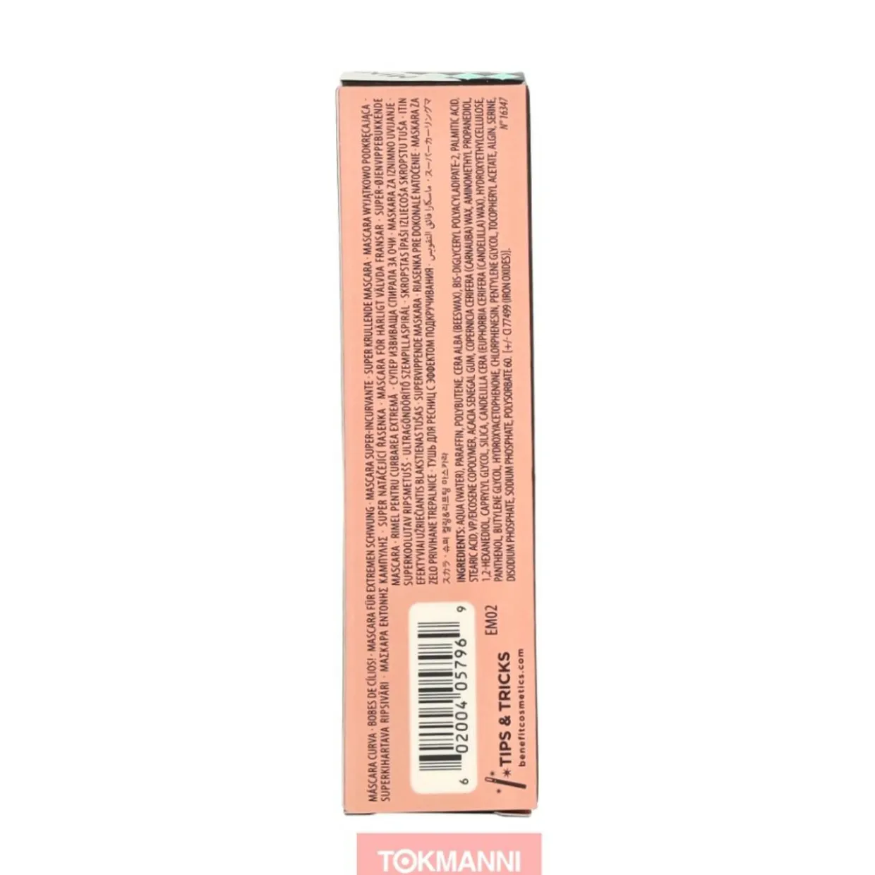 Ripsiväri, Benefit 4 g Mini Roller Lash Super Curling & Lifting Black