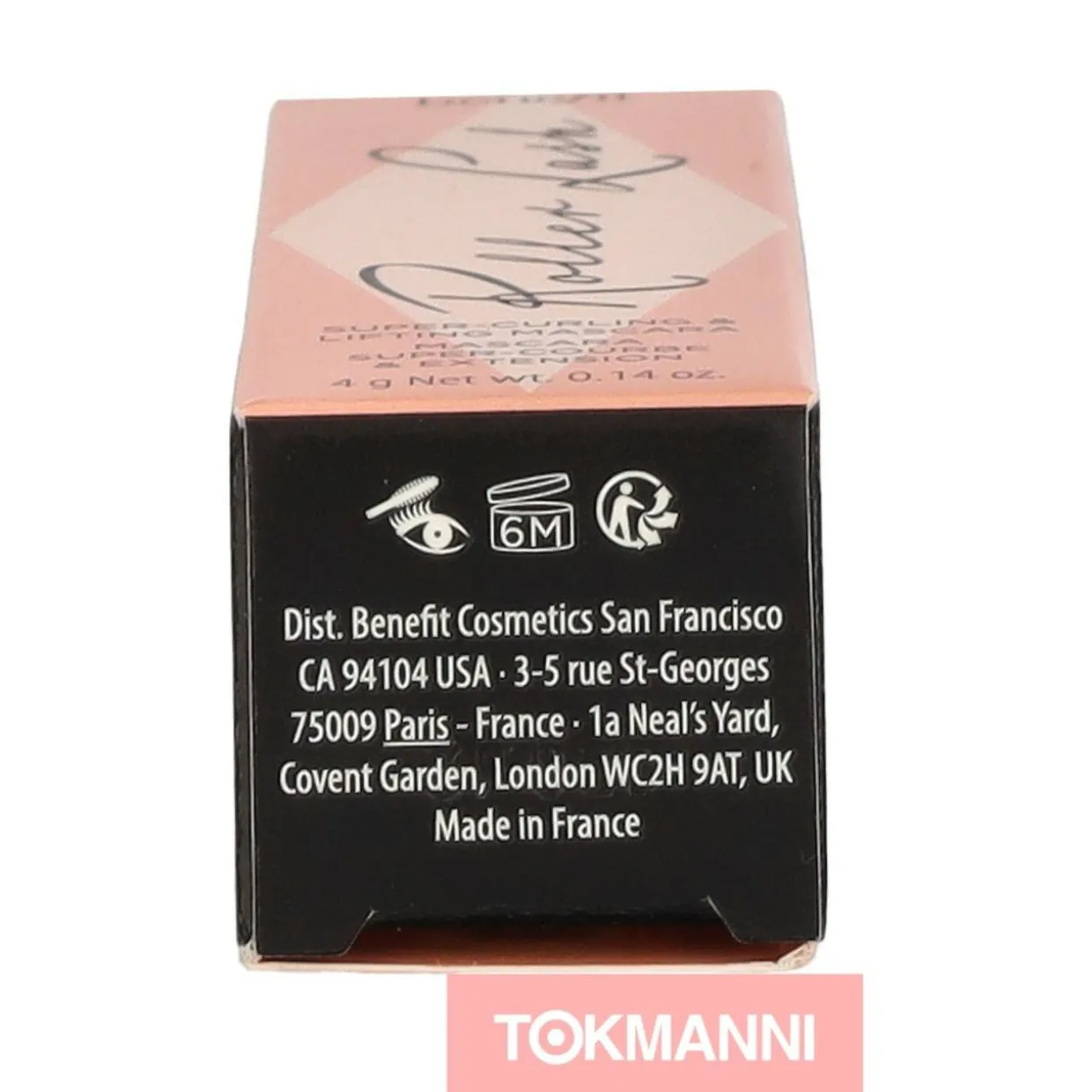 Ripsiväri, Benefit 4 g Mini Roller Lash Super Curling & Lifting Black