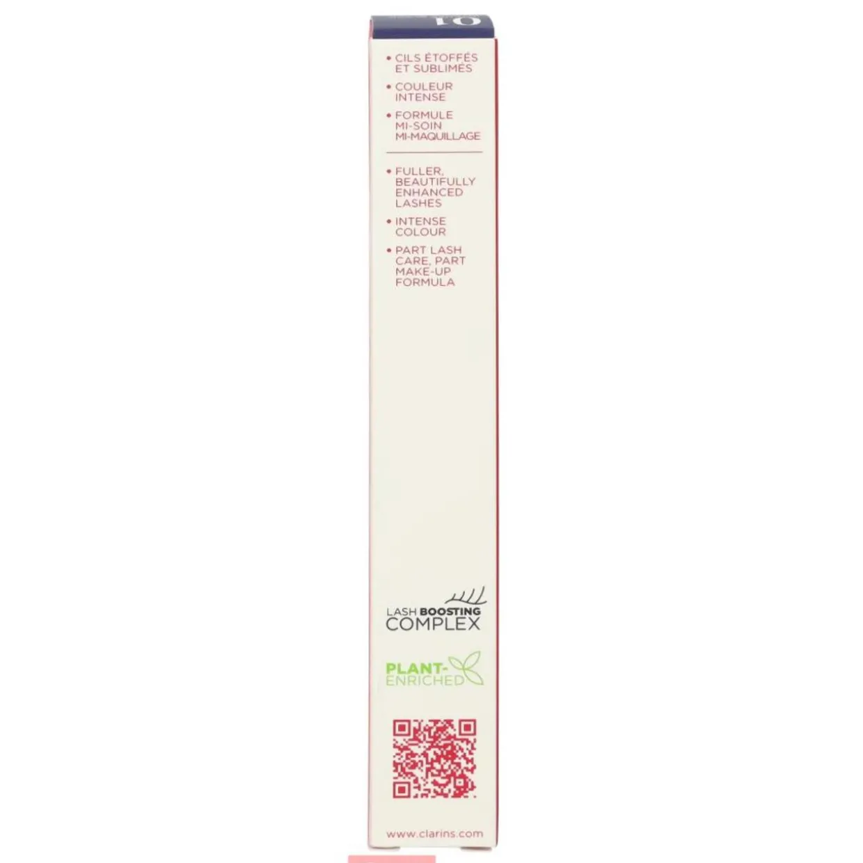 Ripsiväri, Clarins 8 ml Supra Volume #01 Intense Black