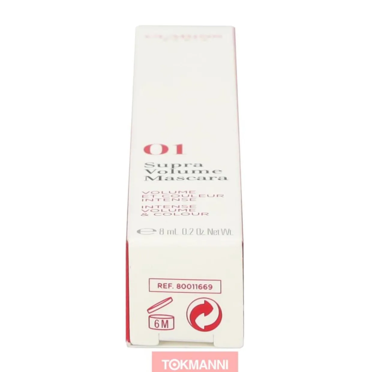 Ripsiväri, Clarins 8 ml Supra Volume #01 Intense Black