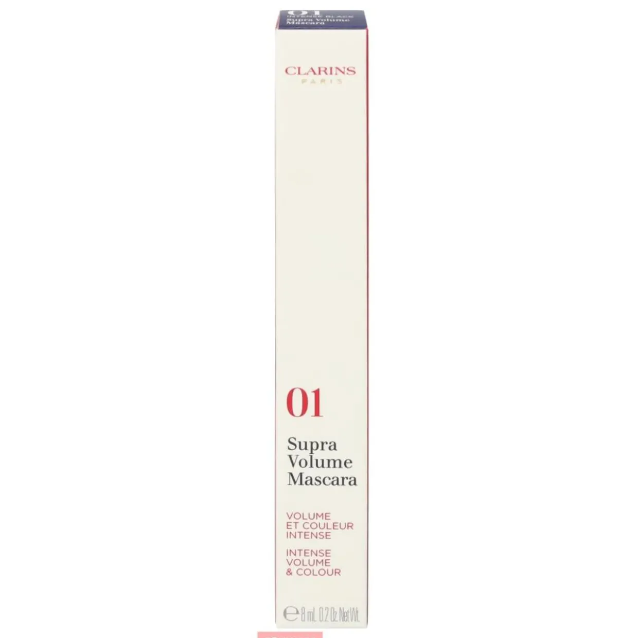 Ripsiväri, Clarins 8 ml Supra Volume #01 Intense Black