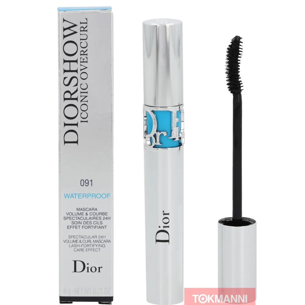 Ripsiväri, Dior 10 ml Diorshow Iconic Overcurl Waterproof Noir #091 Black