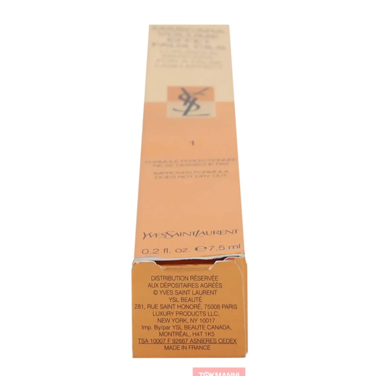 Ripsiväri, Yves Saint Laurent 7,5 ml Volume Effet #01 High Density Black