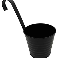 Ripustettava ruukku 15 cm, musta
