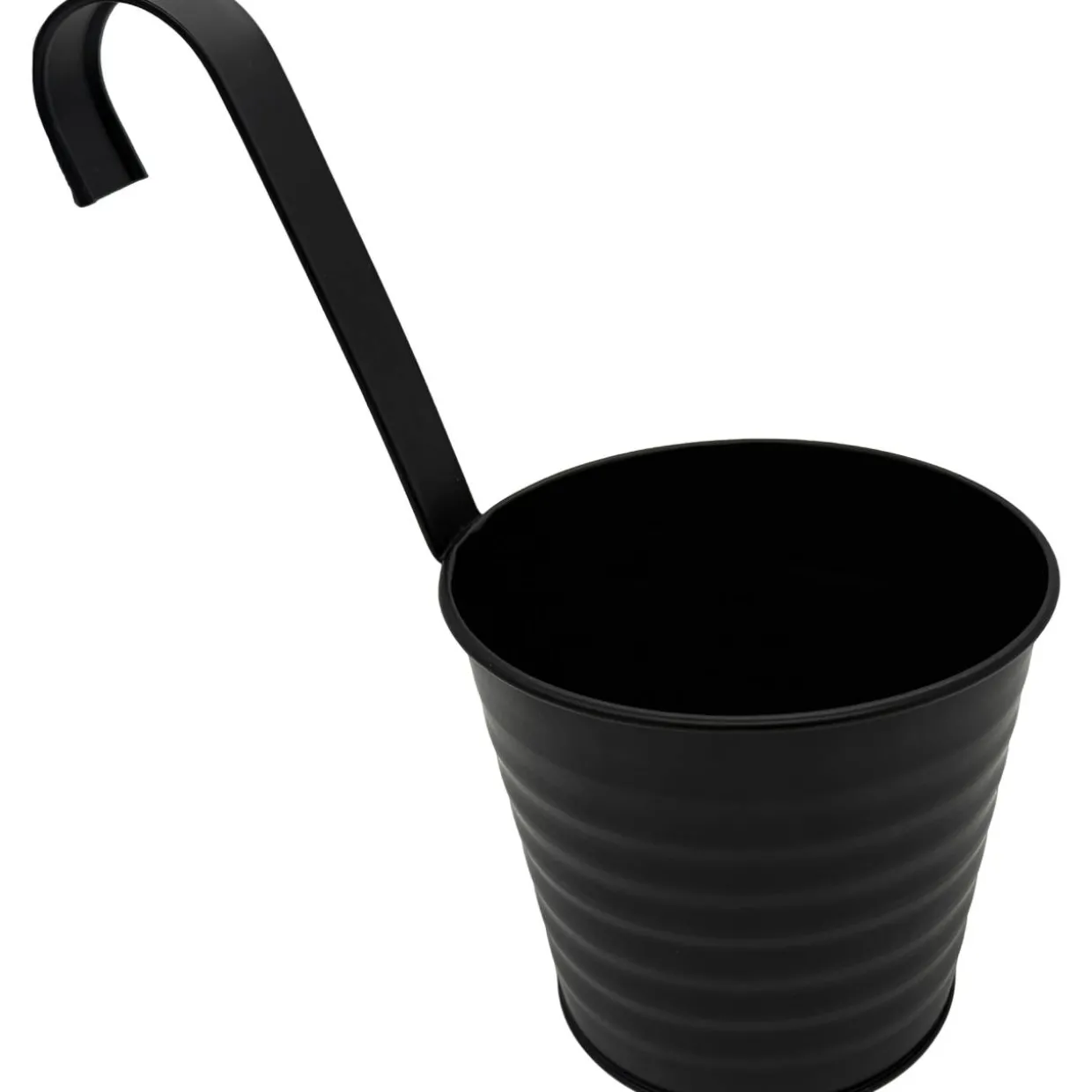 Ripustettava ruukku 15 cm, musta