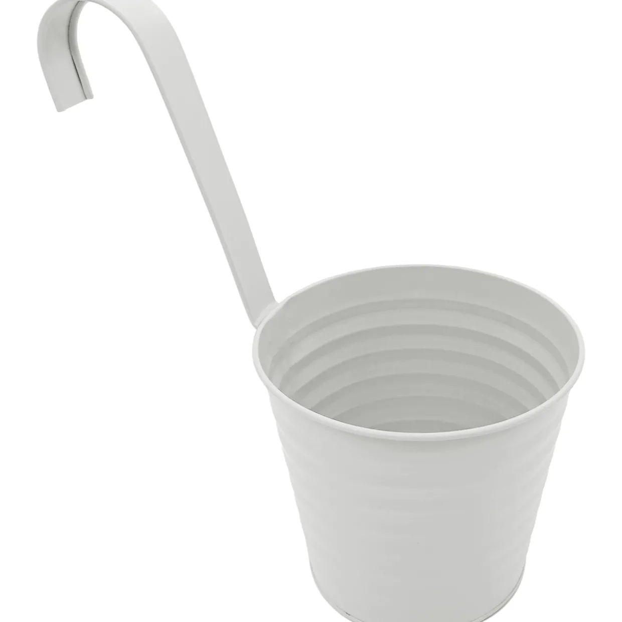 Ripustettava ruukku 15 cm, valkoinen