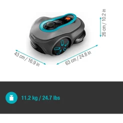 Robottiruohonleikkuri Gardena smart SILENO free 1000 Rajalangaton