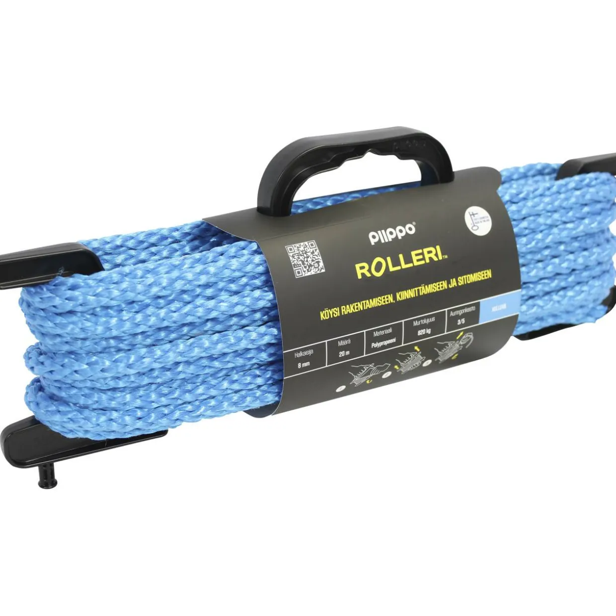 Rolleri 8 mm 20 m sininen
