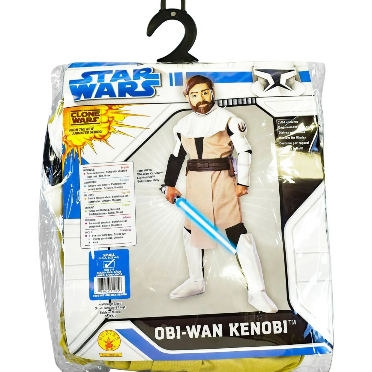 Rooliasu Rubies Star Wars Obi Wan 3-4 vuotta