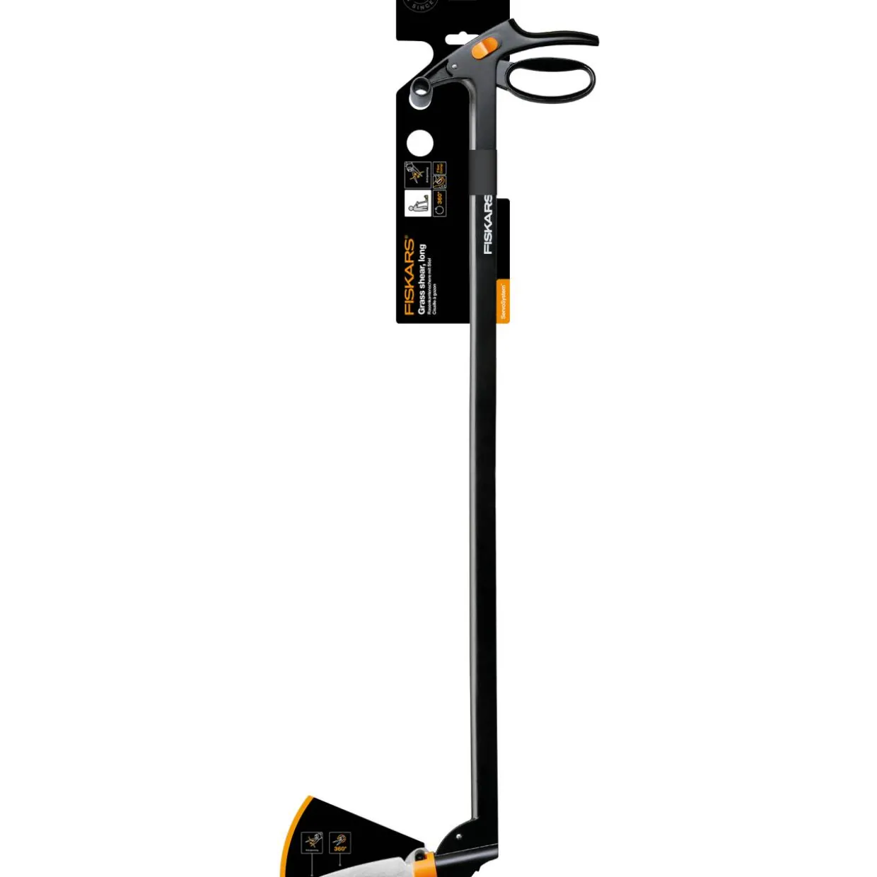 Ruohosakset Fiskars Servo-System, pitkä GS46