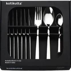 Ruokailuvälinesetti Kotikulta 24 osaa