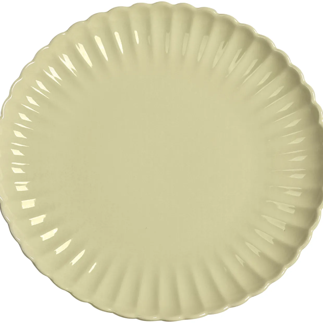 Ruokalautanen Kotikulta 26 cm Saaristo keltainen
