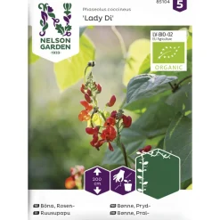 Ruusupapu siemen Nelson Garden Basic Lady Di Organic