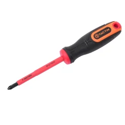 Ruuvimeisseli Tactix VDE Ph2 100 mm (ristipää)