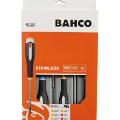 Ruuvimeisselisarja Bahco Screw.Dr Ergo Set Inox, 6 osaa