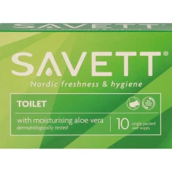 Saniteettipyyhe Savett 10 kpl Toilet