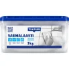 Saumalaasti 3 kg valkoinen muoviastia
