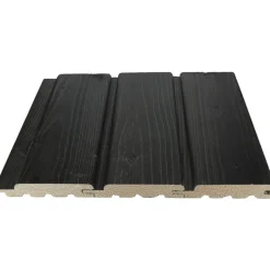 Saunapaneeli Cent 15 x 95 x 2400 mm STP, musta