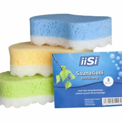 Saunasieni Iisi 3 kpl muotoiltu