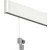 Seinäkiskosetti Easy valkoinen, 200 cm