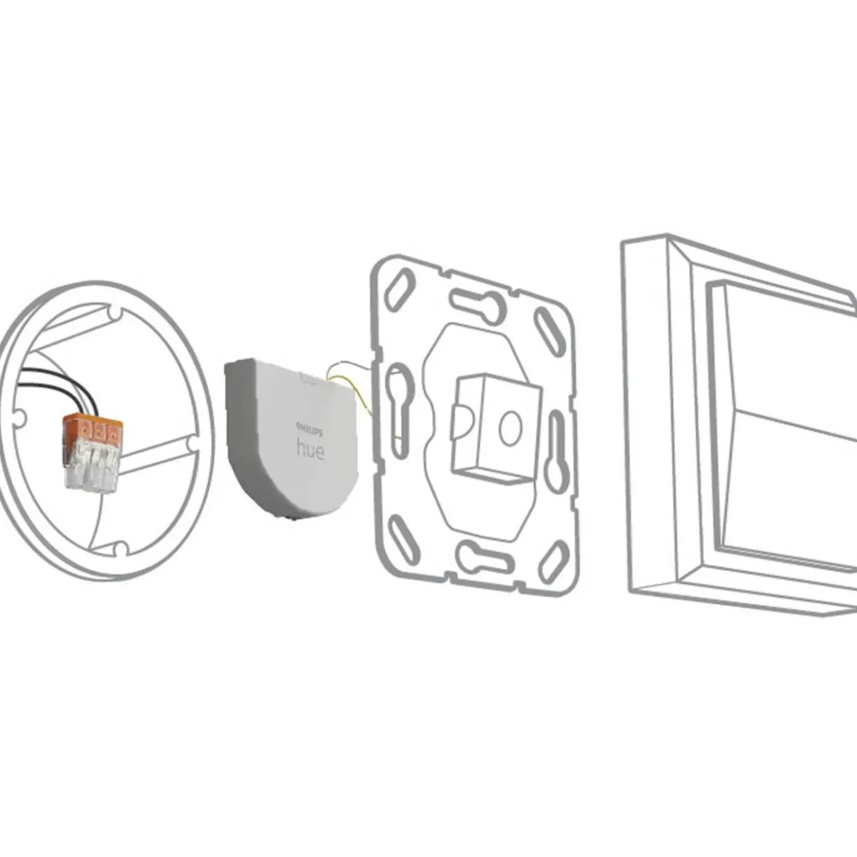 Seinäkytkinmoduuli Philips Hue