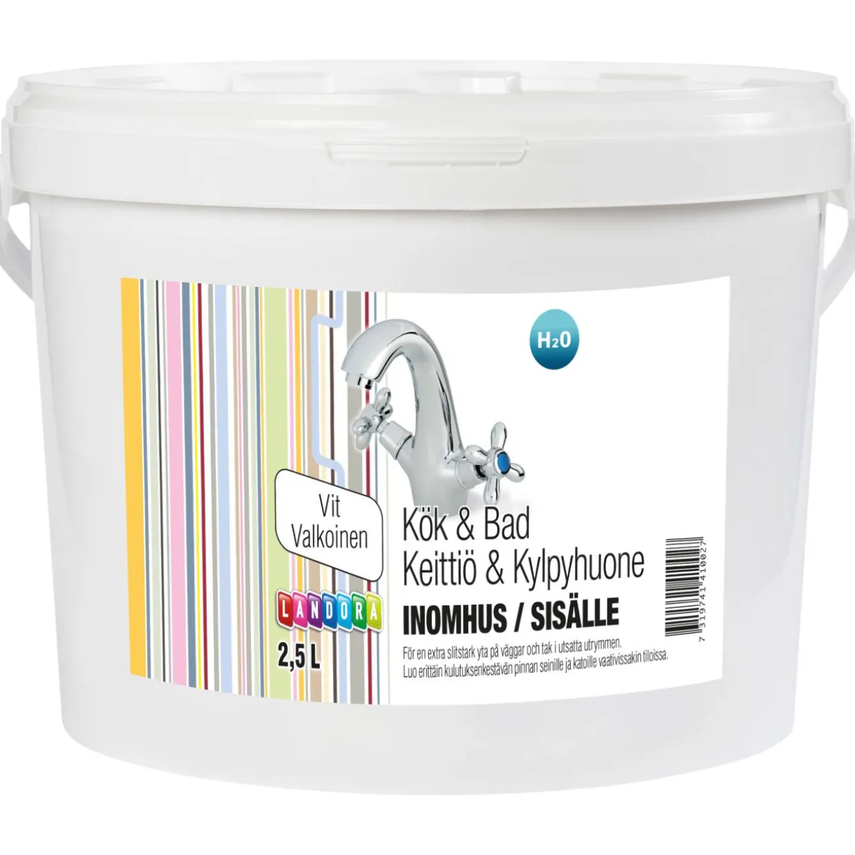 Seinämaali Landora 2,5 l Keittiö & Kylpyhuone